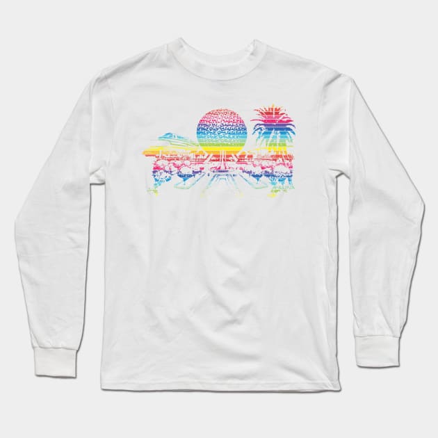 Great Big Colorful Tomorrow Long Sleeve T-Shirt by Heyday Threads